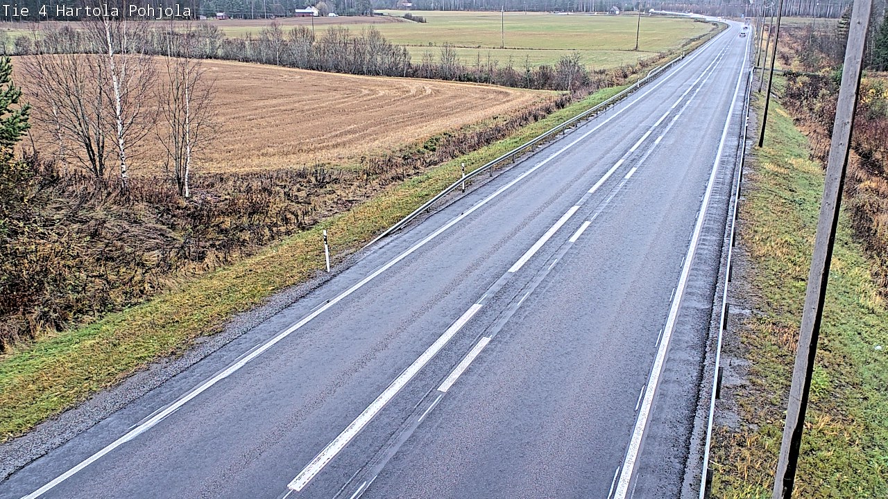 Weather Camera Image Väg 4 Hartola, Pohjola, Hartola, Päijät-Häme