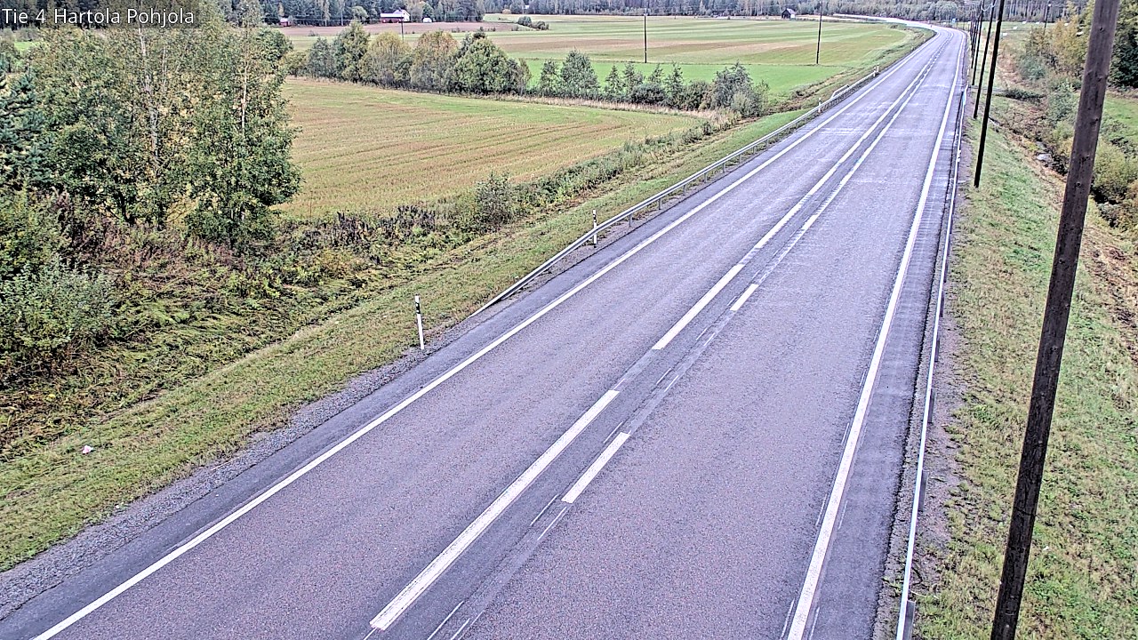 Weather Camera Image Väg 4 Hartola, Pohjola, Hartola, Päijät-Häme