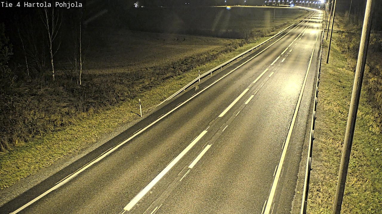 Weather Camera Image Väg 4 Hartola, Pohjola, Hartola, Päijät-Häme