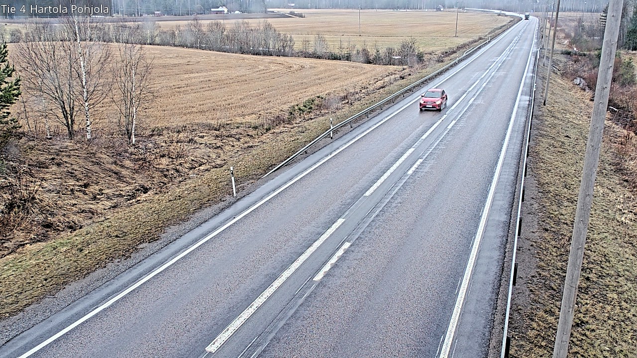 Weather Camera Image Road 4 Hartola, Pohjola, Hartola, Päijät-Häme