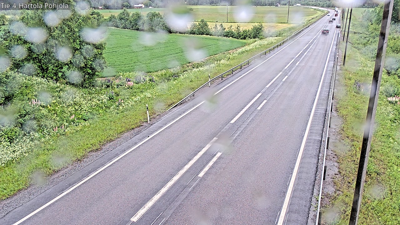 Weather Camera Image Väg 4 Hartola, Pohjola, Hartola, Päijät-Häme