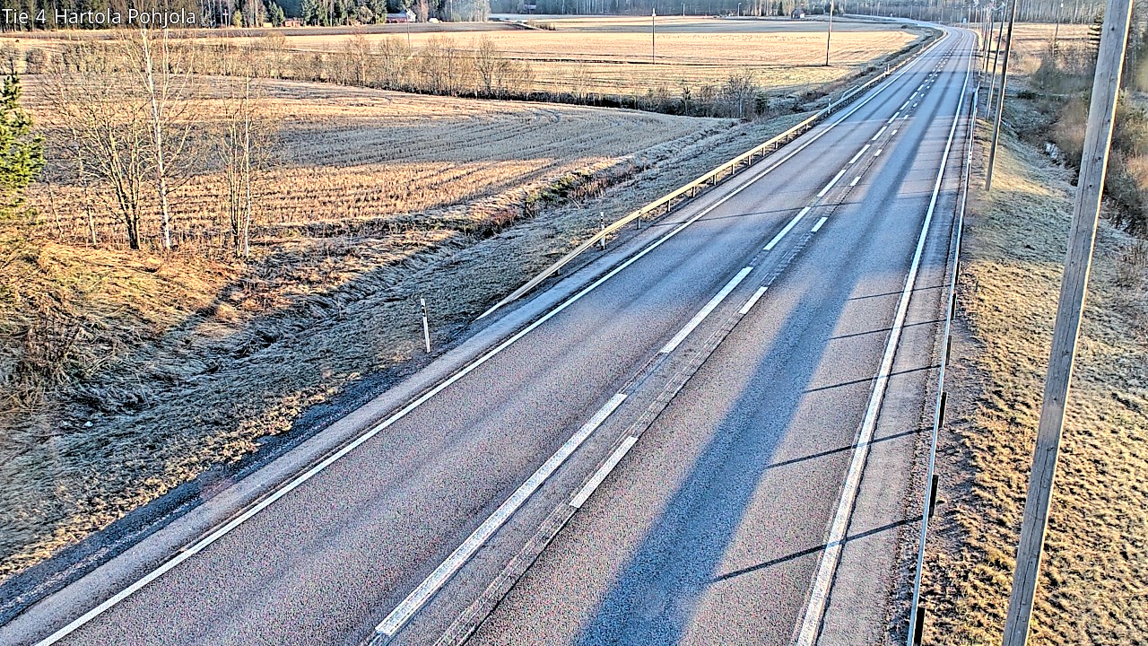 Weather Camera Image Road 4 Hartola, Pohjola, Hartola, Päijät-Häme