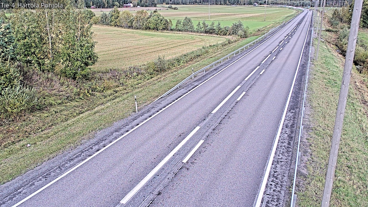 Weather Camera Image Väg 4 Hartola, Pohjola, Hartola, Päijät-Häme
