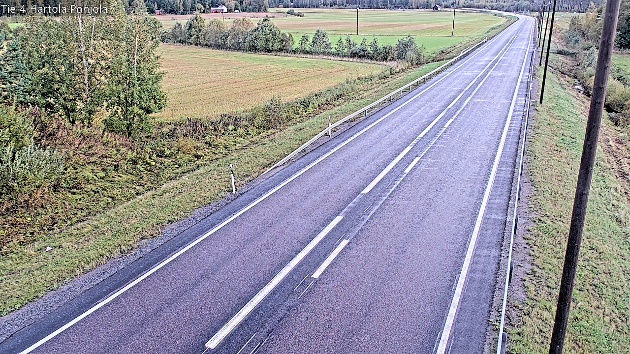 Weather Camera Image Väg 4 Hartola, Pohjola, Hartola, Päijät-Häme