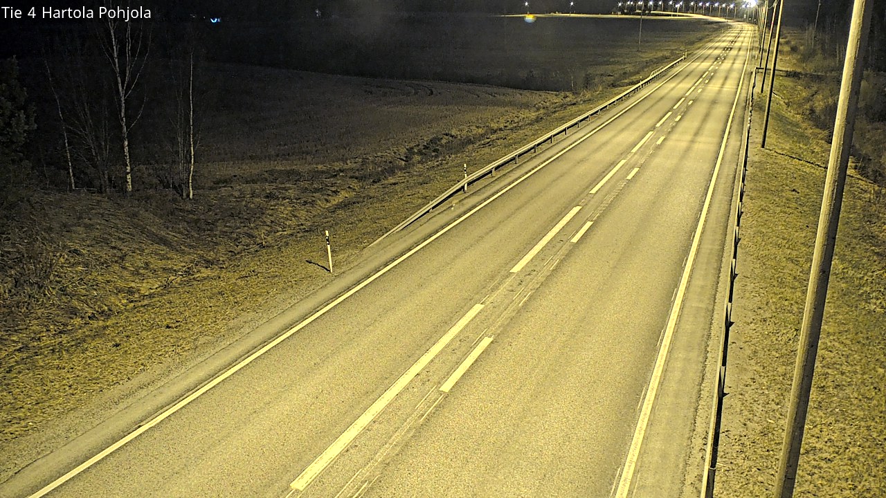 Weather Camera Image Road 4 Hartola, Pohjola, Hartola, Päijät-Häme