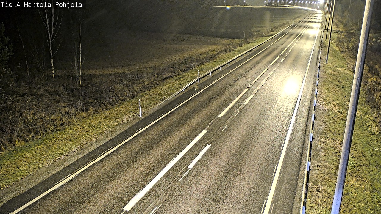Weather Camera Image Väg 4 Hartola, Pohjola, Hartola, Päijät-Häme