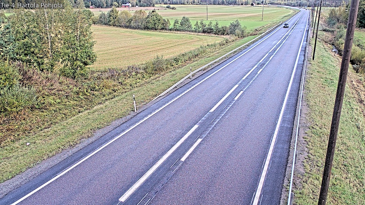 Weather Camera Image Väg 4 Hartola, Pohjola, Hartola, Päijät-Häme