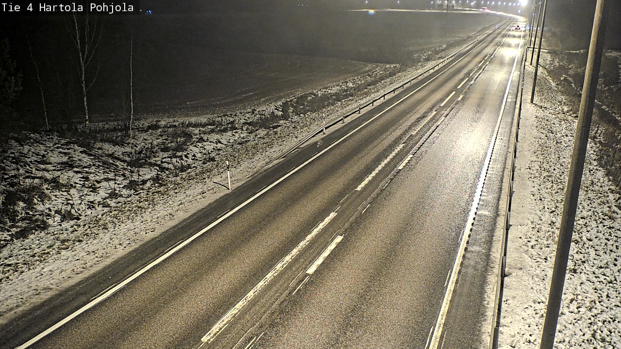 Weather Camera Image Road 4 Hartola, Pohjola, Hartola, Päijät-Häme