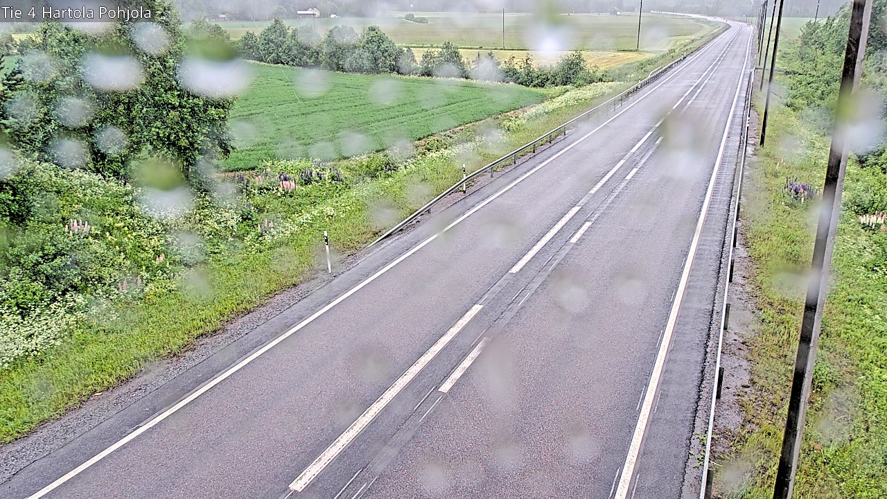 Weather Camera Image Väg 4 Hartola, Pohjola, Hartola, Päijät-Häme