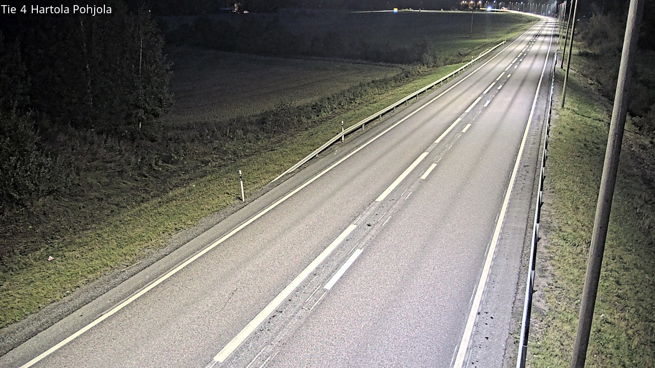 Weather Camera Image Väg 4 Hartola, Pohjola, Hartola, Päijät-Häme