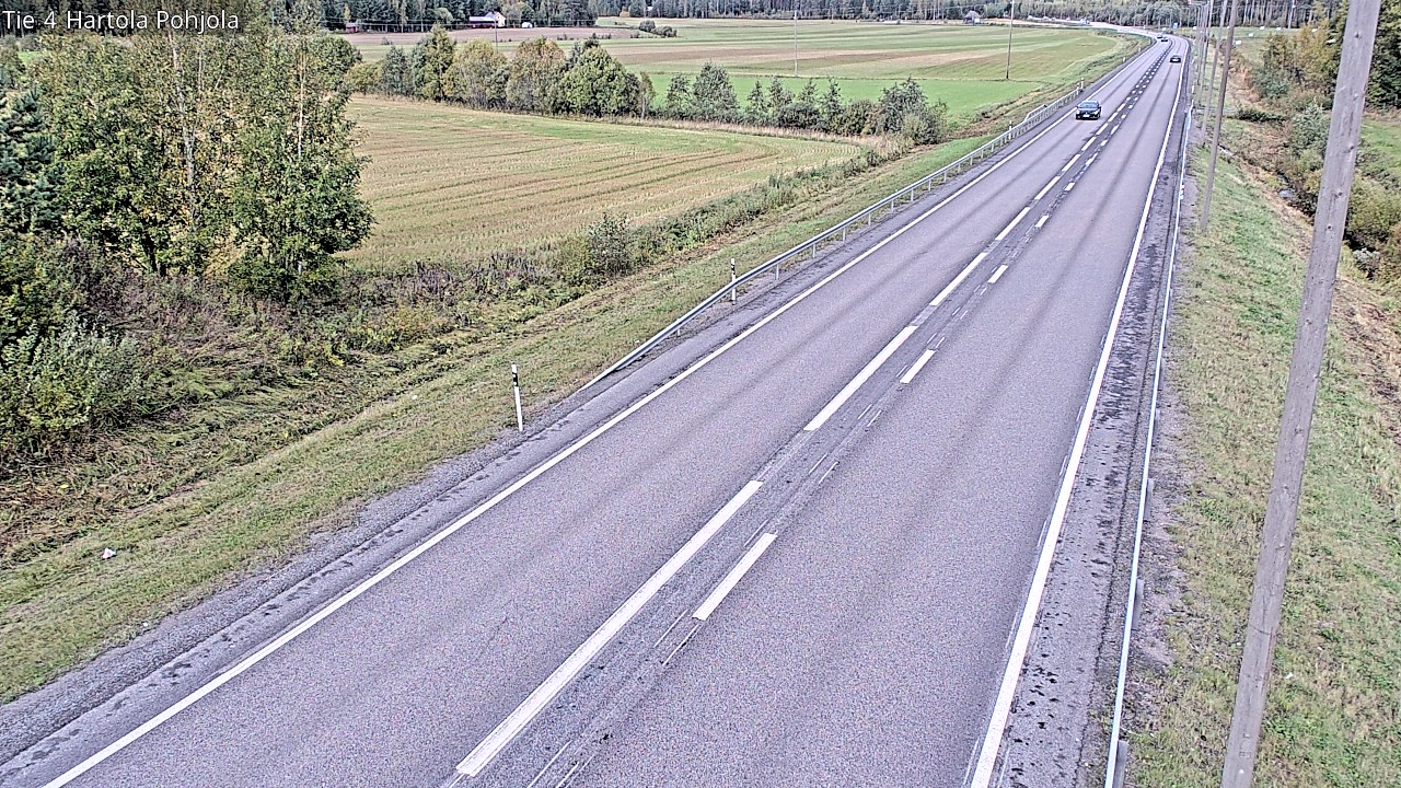 Weather Camera Image Väg 4 Hartola, Pohjola, Hartola, Päijät-Häme