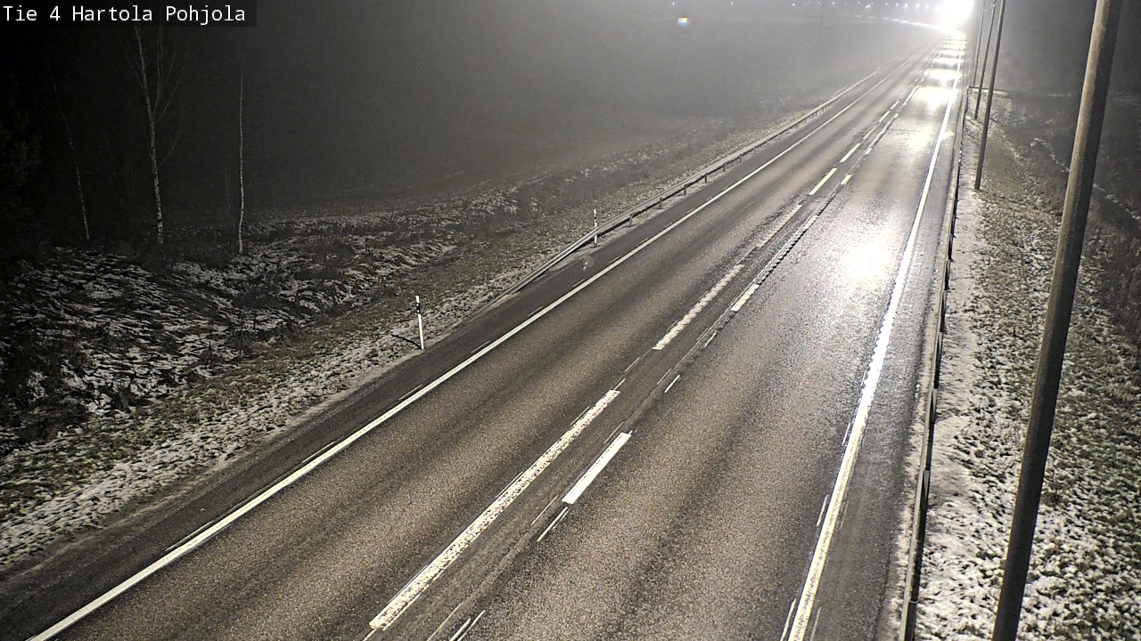 Weather Camera Image Road 4 Hartola, Pohjola, Hartola, Päijät-Häme