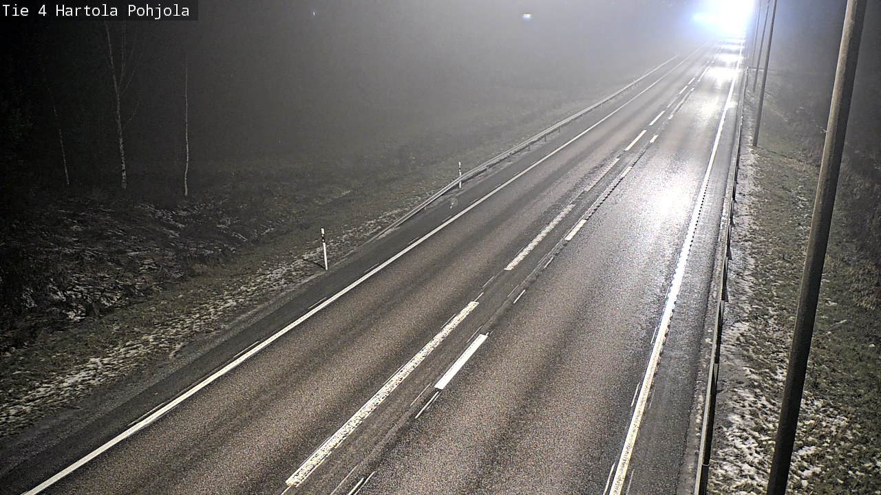 Weather Camera Image Road 4 Hartola, Pohjola, Hartola, Päijät-Häme
