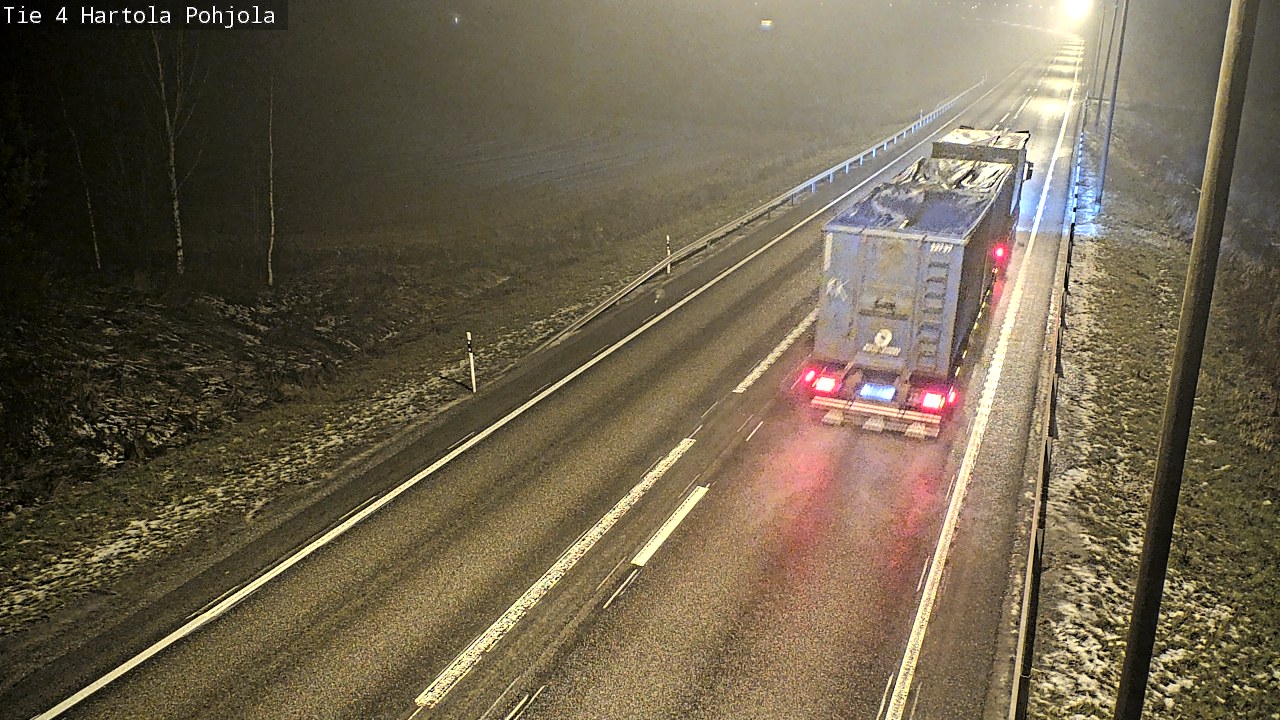 Weather Camera Image Road 4 Hartola, Pohjola, Hartola, Päijät-Häme