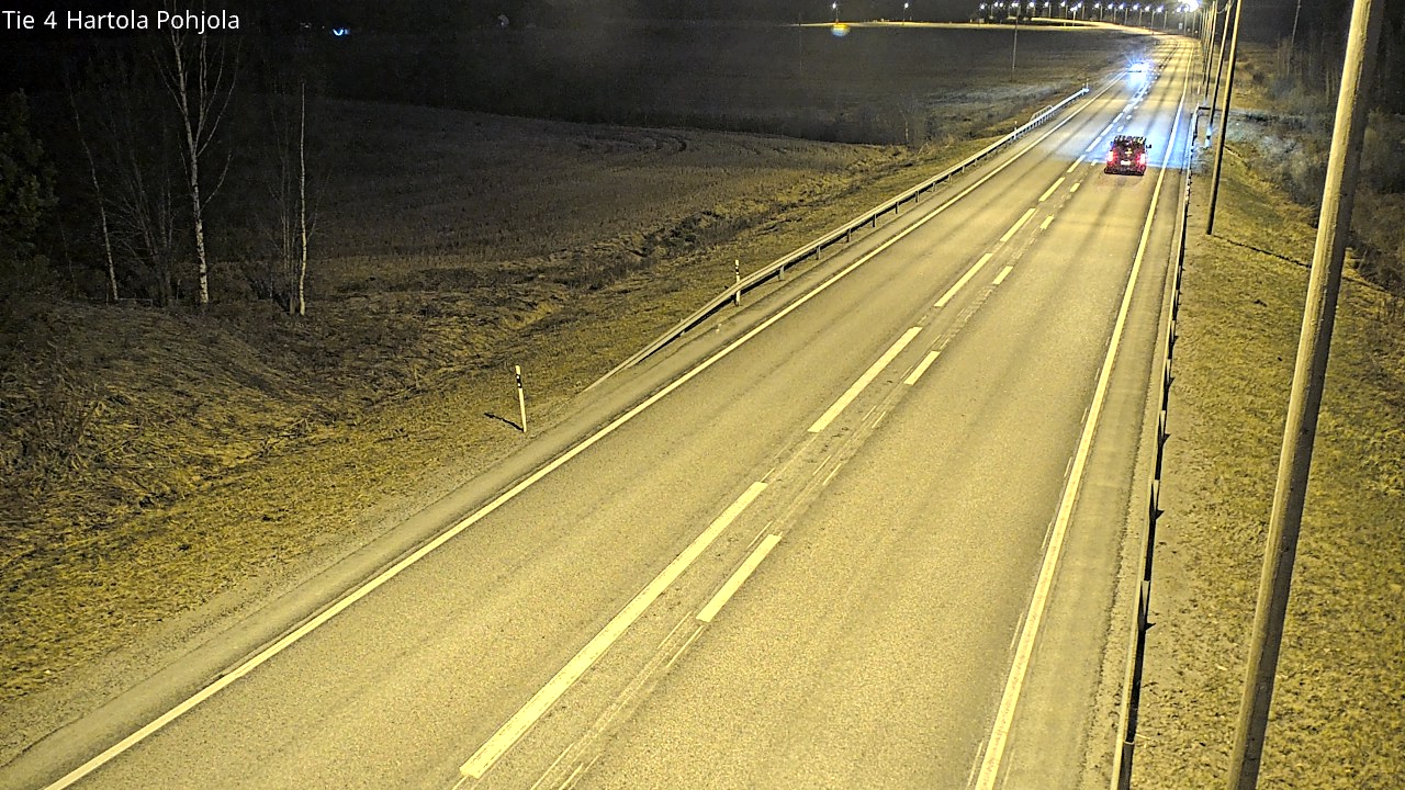 Weather Camera Image Road 4 Hartola, Pohjola, Hartola, Päijät-Häme