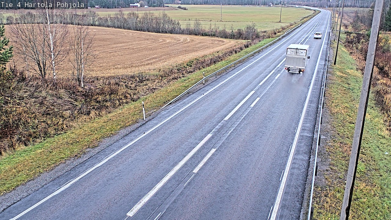 Weather Camera Image Väg 4 Hartola, Pohjola, Hartola, Päijät-Häme