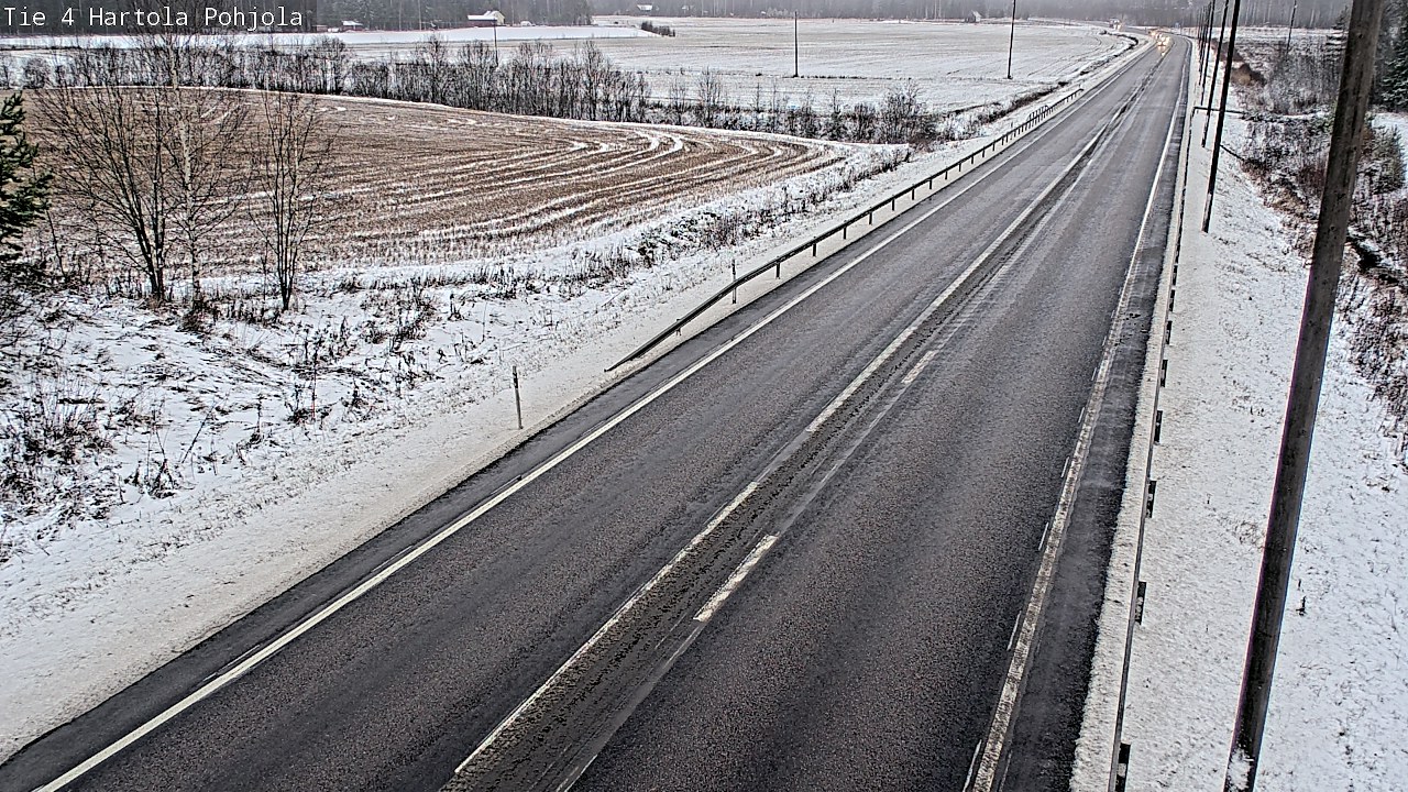 Weather Camera Image Väg 4 Hartola, Pohjola, Hartola, Päijät-Häme