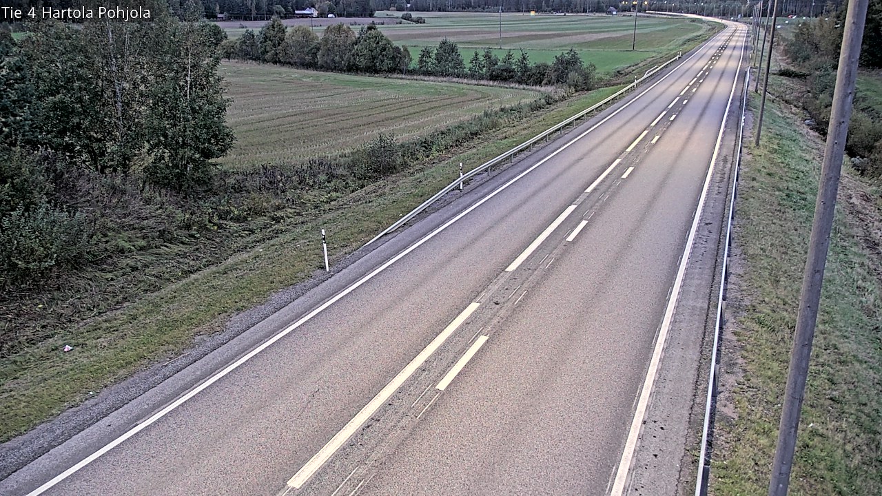 Weather Camera Image Väg 4 Hartola, Pohjola, Hartola, Päijät-Häme