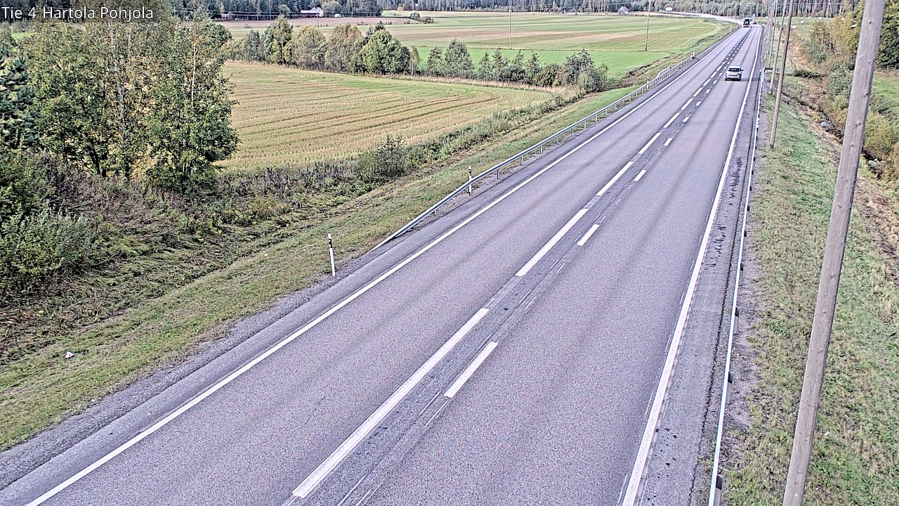 Weather Camera Image Väg 4 Hartola, Pohjola, Hartola, Päijät-Häme
