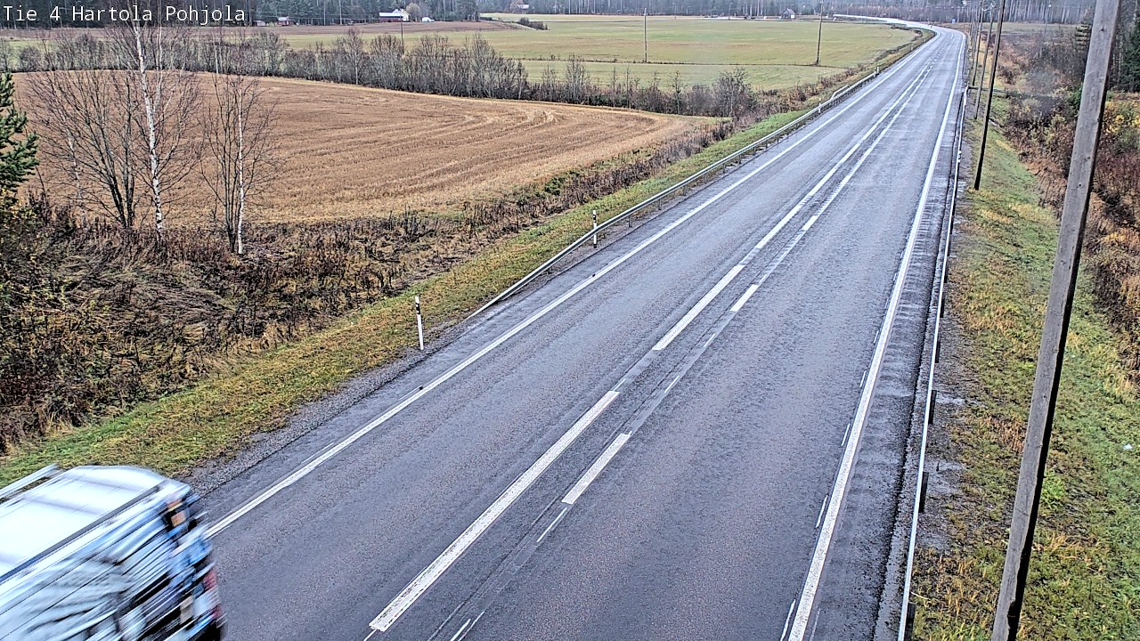 Weather Camera Image Väg 4 Hartola, Pohjola, Hartola, Päijät-Häme