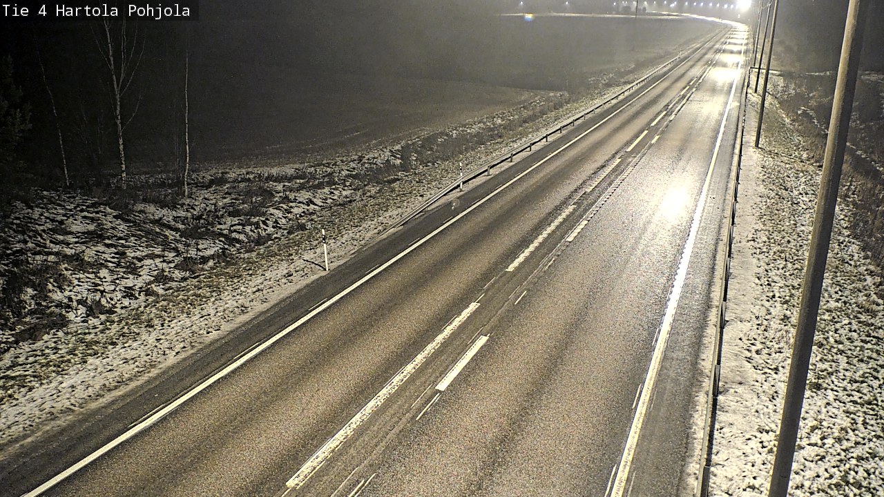 Weather Camera Image Road 4 Hartola, Pohjola, Hartola, Päijät-Häme