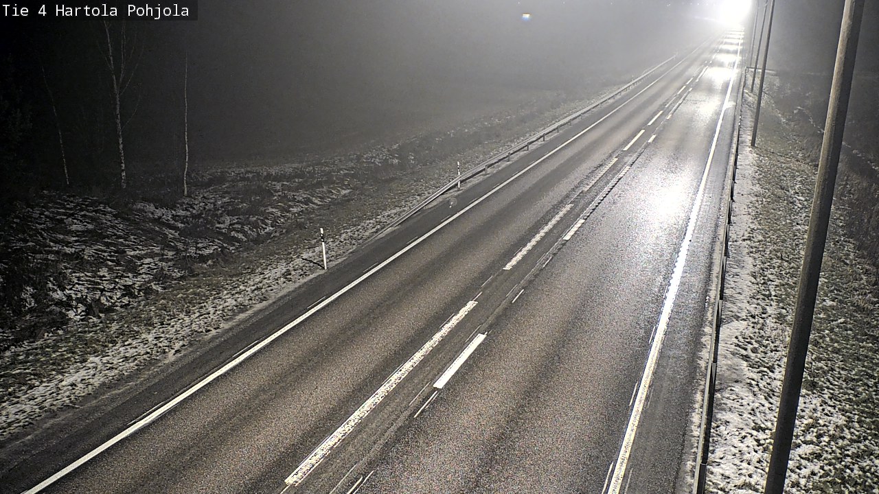 Weather Camera Image Road 4 Hartola, Pohjola, Hartola, Päijät-Häme