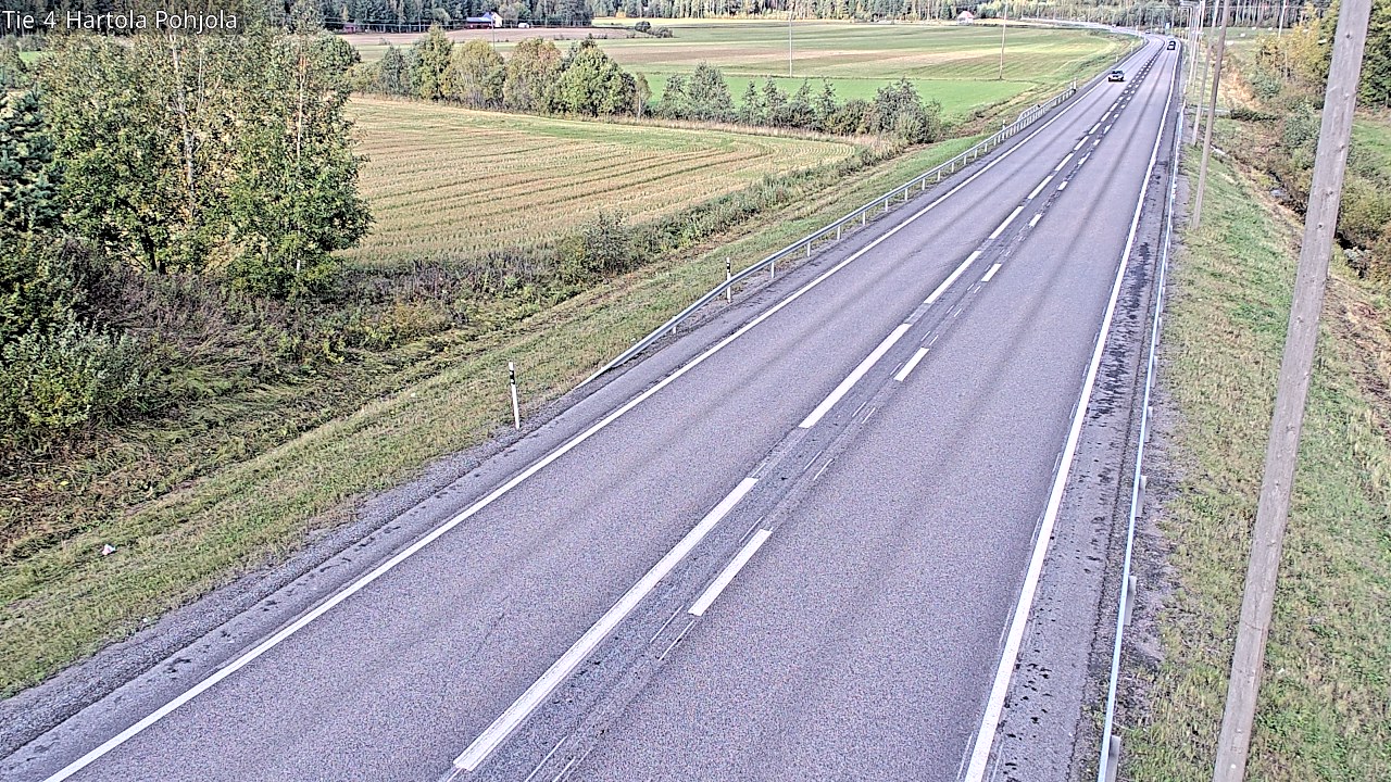 Weather Camera Image Väg 4 Hartola, Pohjola, Hartola, Päijät-Häme