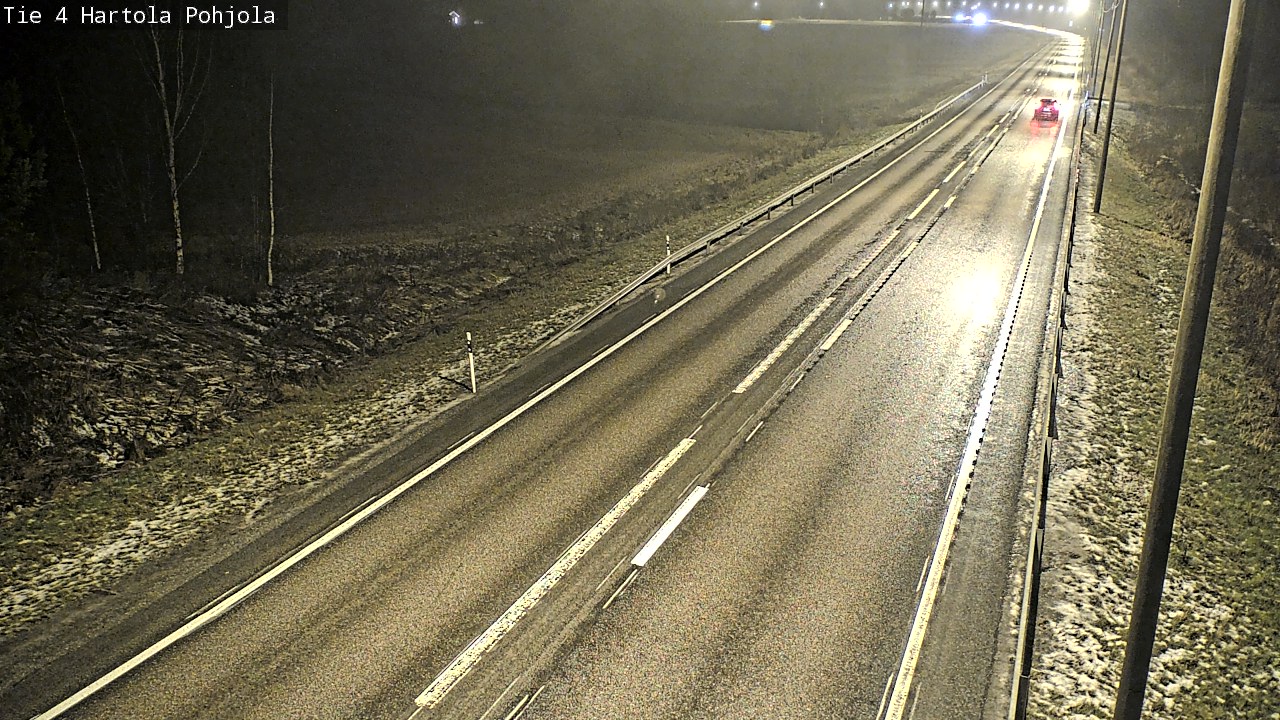 Weather Camera Image Road 4 Hartola, Pohjola, Hartola, Päijät-Häme