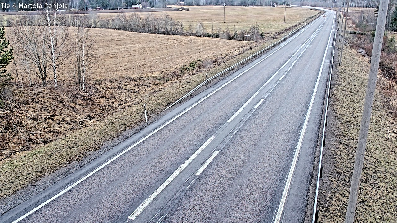 Weather Camera Image Väg 4 Hartola, Pohjola, Hartola, Päijät-Häme