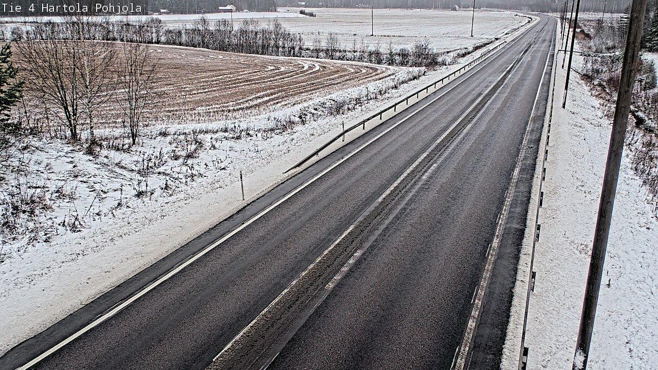 Weather Camera Image Väg 4 Hartola, Pohjola, Hartola, Päijät-Häme