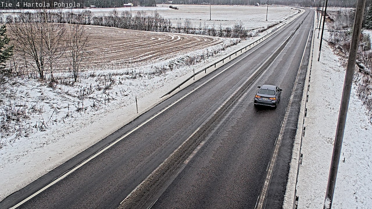Weather Camera Image Väg 4 Hartola, Pohjola, Hartola, Päijät-Häme