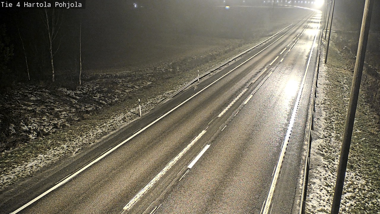 Weather Camera Image Road 4 Hartola, Pohjola, Hartola, Päijät-Häme