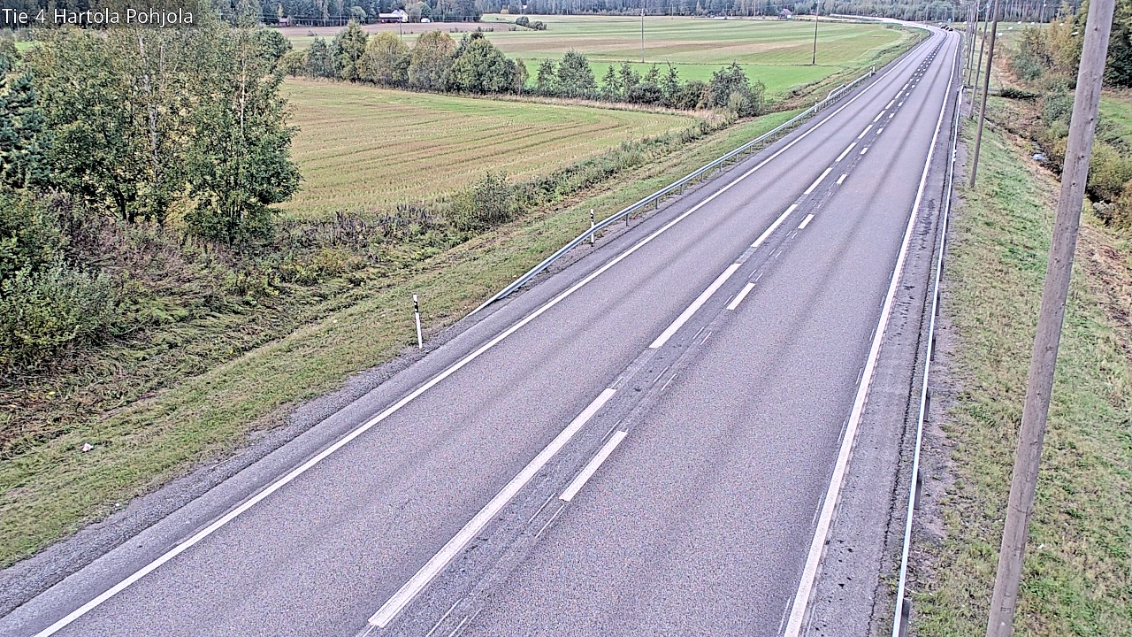 Weather Camera Image Väg 4 Hartola, Pohjola, Hartola, Päijät-Häme