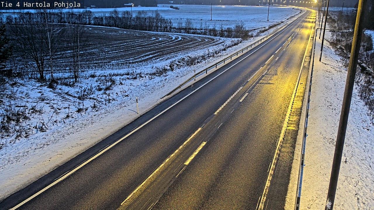Weather Camera Image Väg 4 Hartola, Pohjola, Hartola, Päijät-Häme