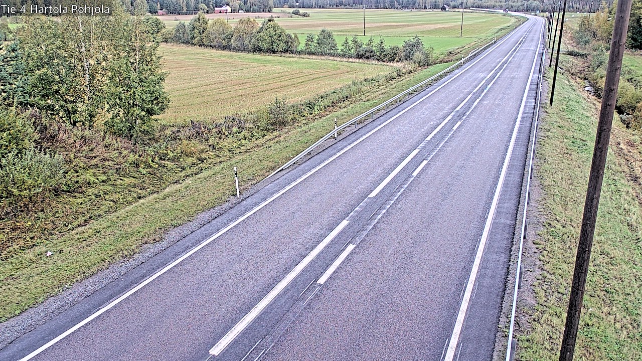 Weather Camera Image Väg 4 Hartola, Pohjola, Hartola, Päijät-Häme