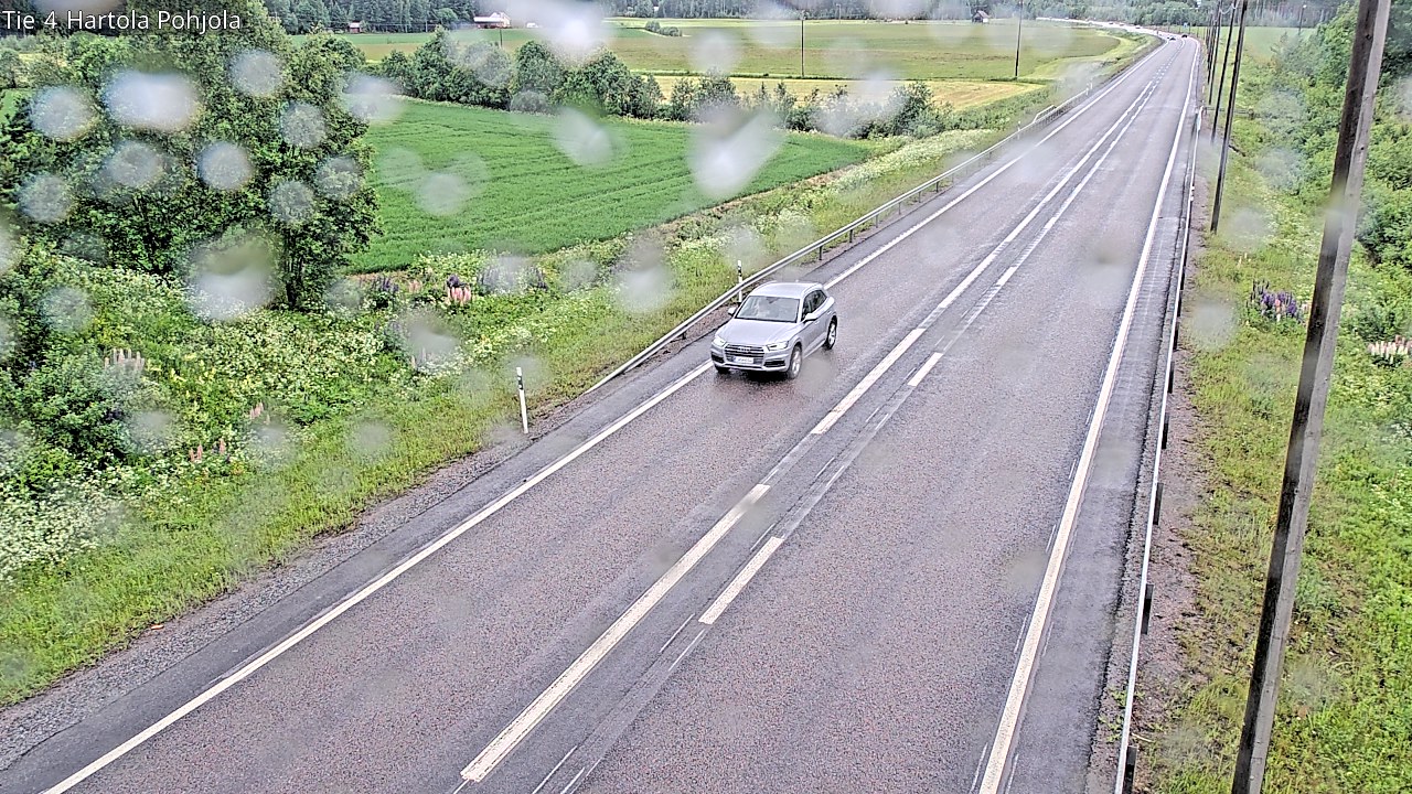 Weather Camera Image Road 4 Hartola, Pohjola, Hartola, Päijät-Häme