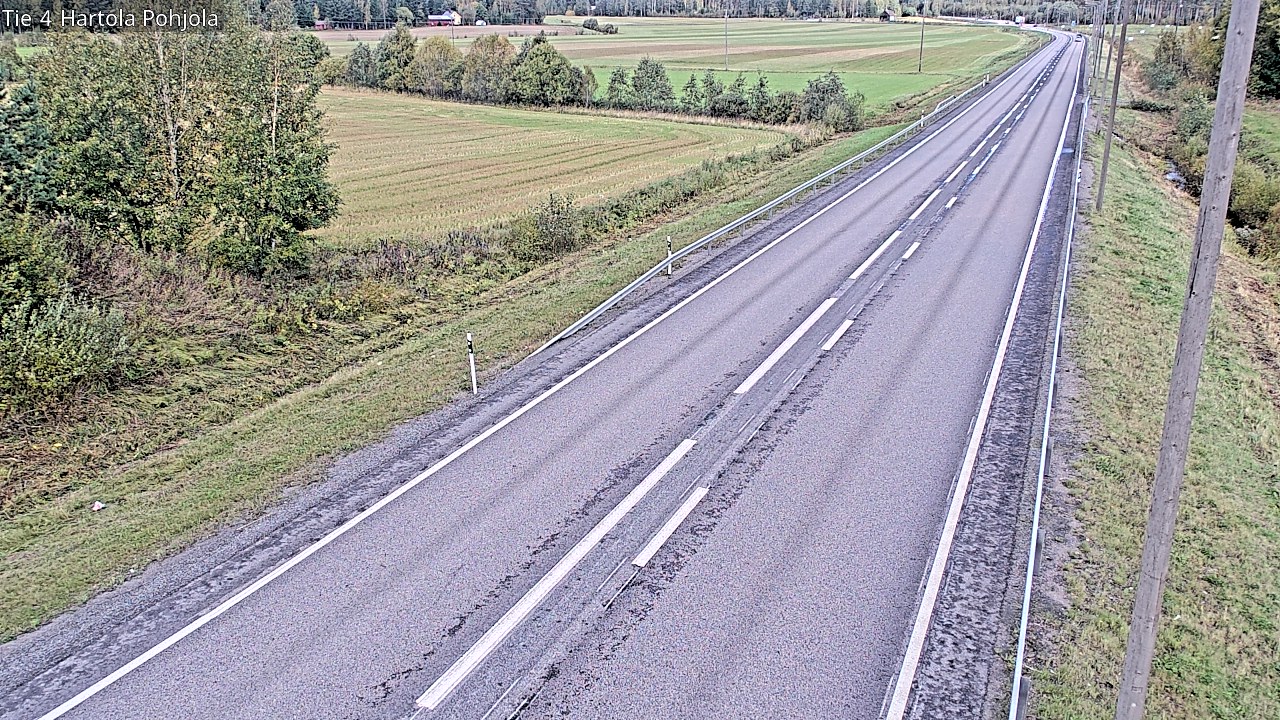 Weather Camera Image Road 4 Hartola, Pohjola, Hartola, Päijät-Häme
