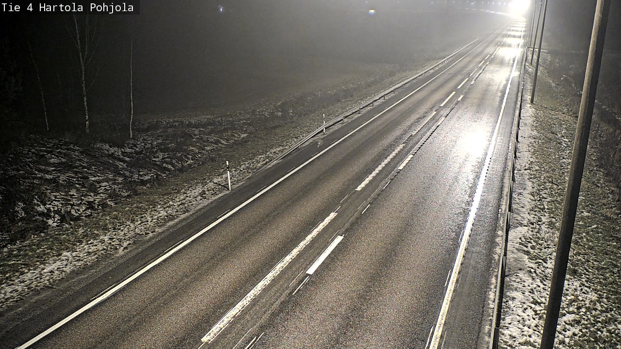 Weather Camera Image Road 4 Hartola, Pohjola, Hartola, Päijät-Häme
