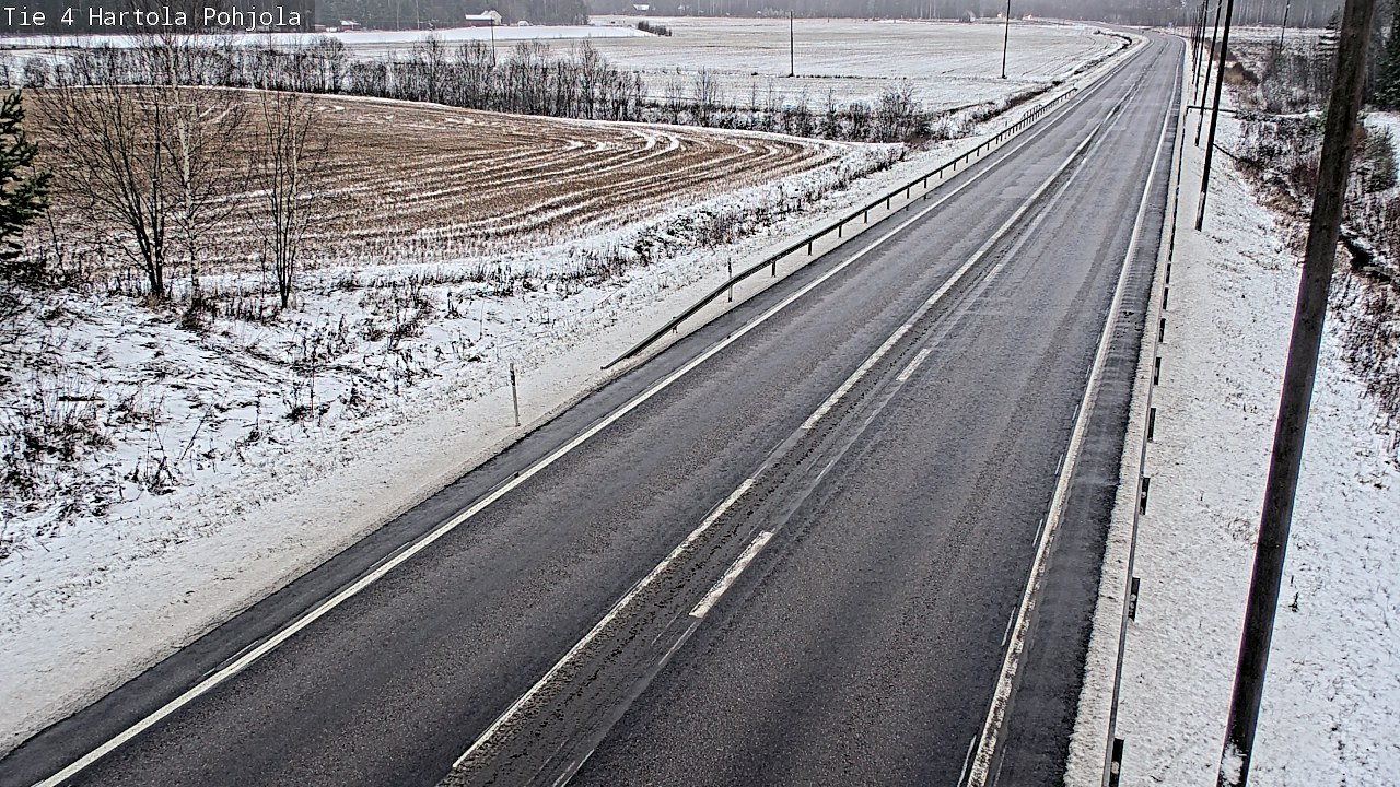 Weather Camera Image Väg 4 Hartola, Pohjola, Hartola, Päijät-Häme