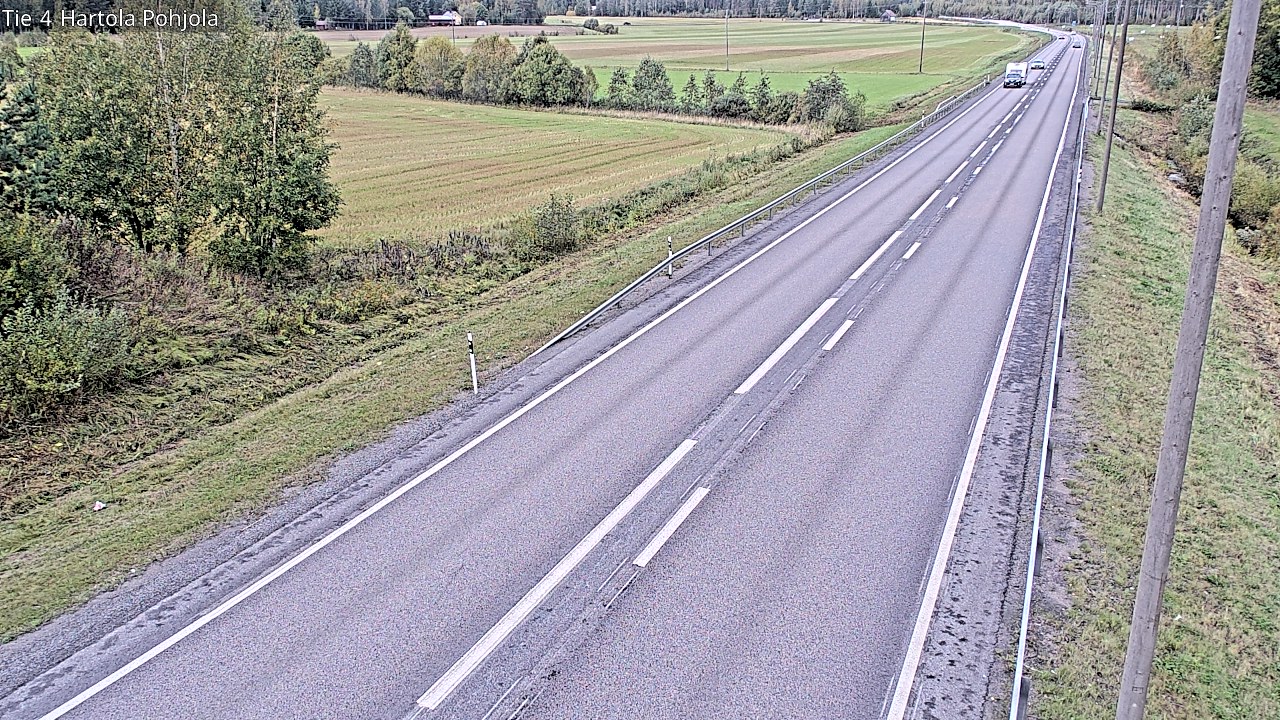 Weather Camera Image Väg 4 Hartola, Pohjola, Hartola, Päijät-Häme