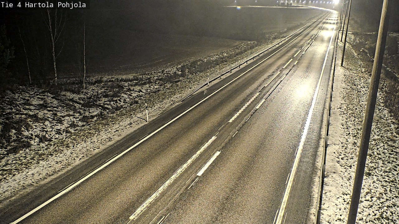 Weather Camera Image Road 4 Hartola, Pohjola, Hartola, Päijät-Häme