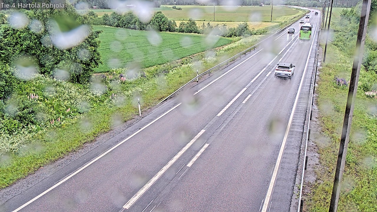 Weather Camera Image Väg 4 Hartola, Pohjola, Hartola, Päijät-Häme