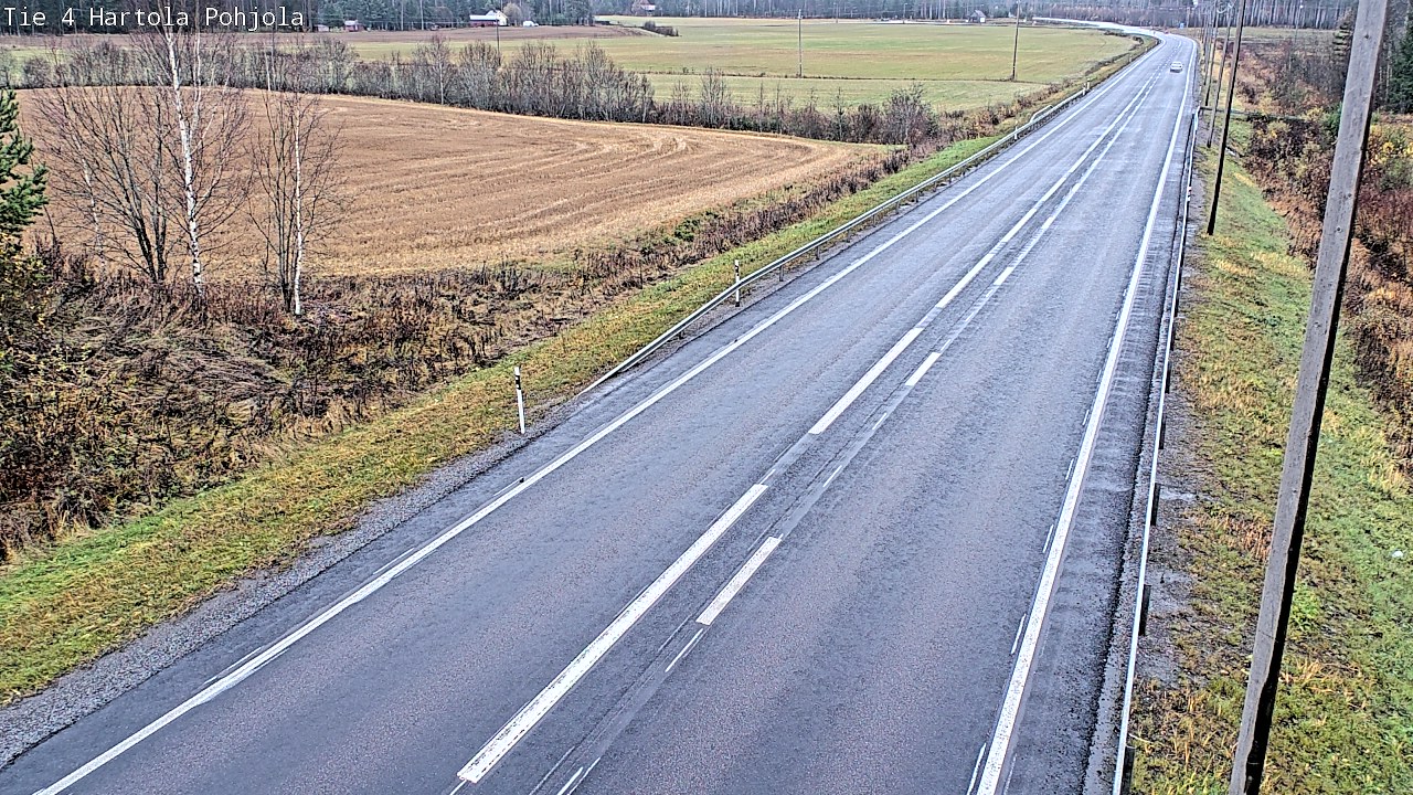 Weather Camera Image Väg 4 Hartola, Pohjola, Hartola, Päijät-Häme