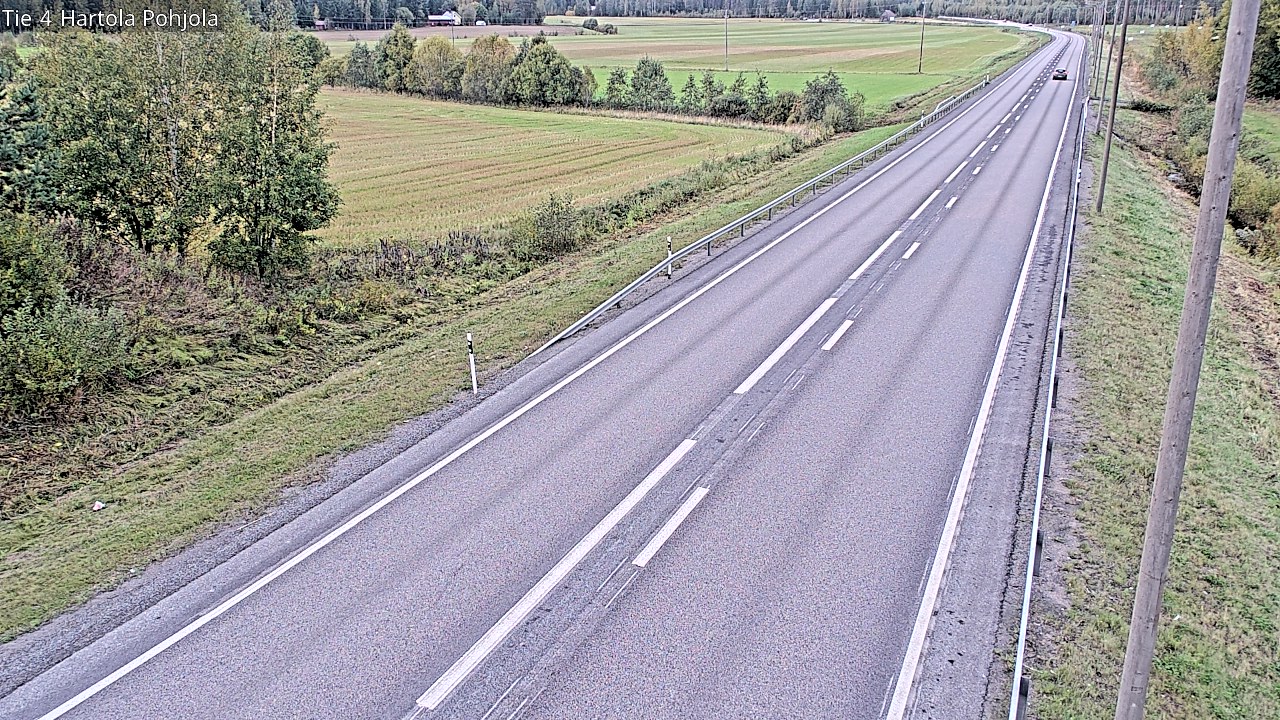 Weather Camera Image Väg 4 Hartola, Pohjola, Hartola, Päijät-Häme
