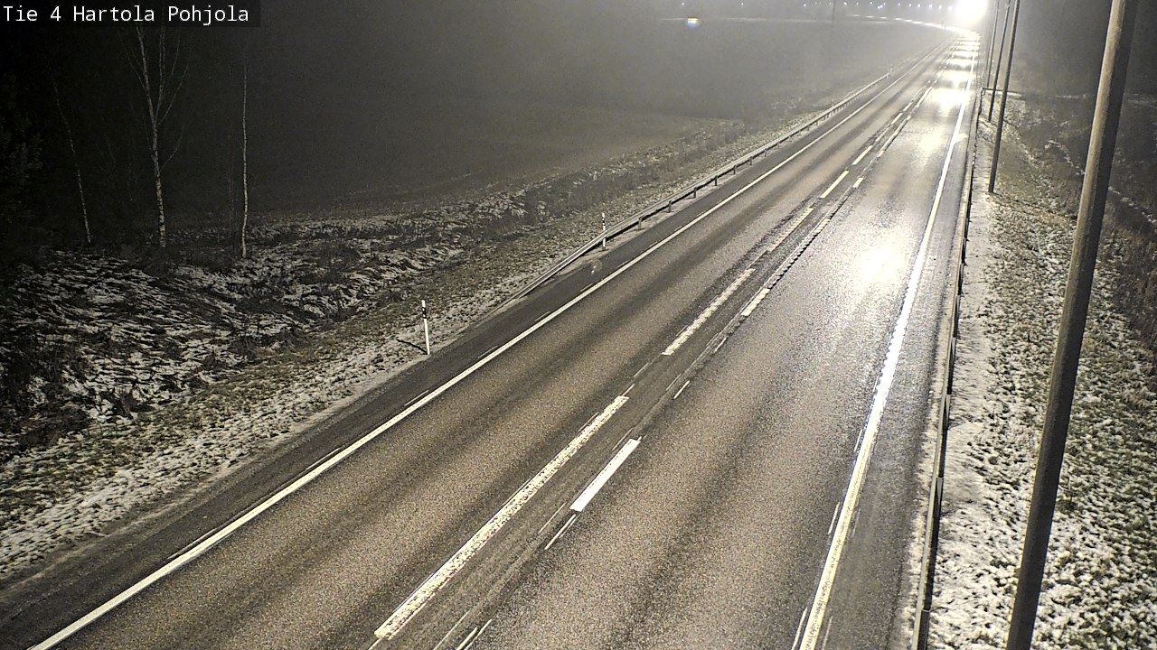 Weather Camera Image Road 4 Hartola, Pohjola, Hartola, Päijät-Häme