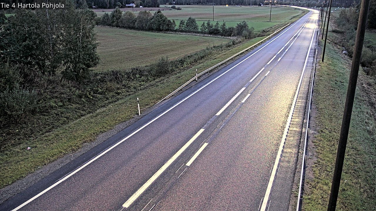 Weather Camera Image Väg 4 Hartola, Pohjola, Hartola, Päijät-Häme