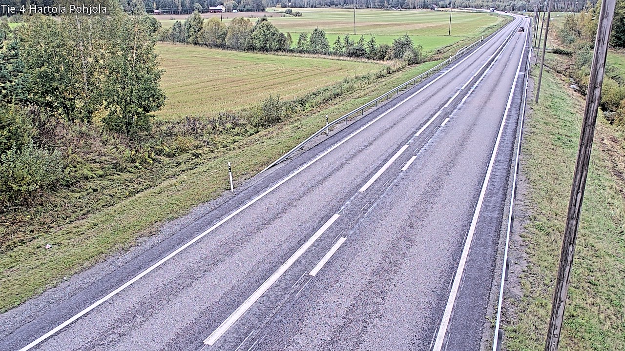 Weather Camera Image Väg 4 Hartola, Pohjola, Hartola, Päijät-Häme