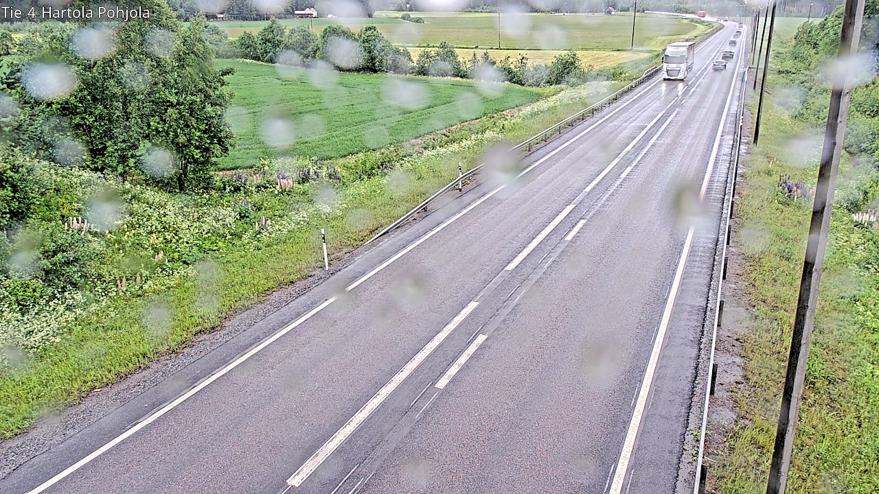 Weather Camera Image Väg 4 Hartola, Pohjola, Hartola, Päijät-Häme