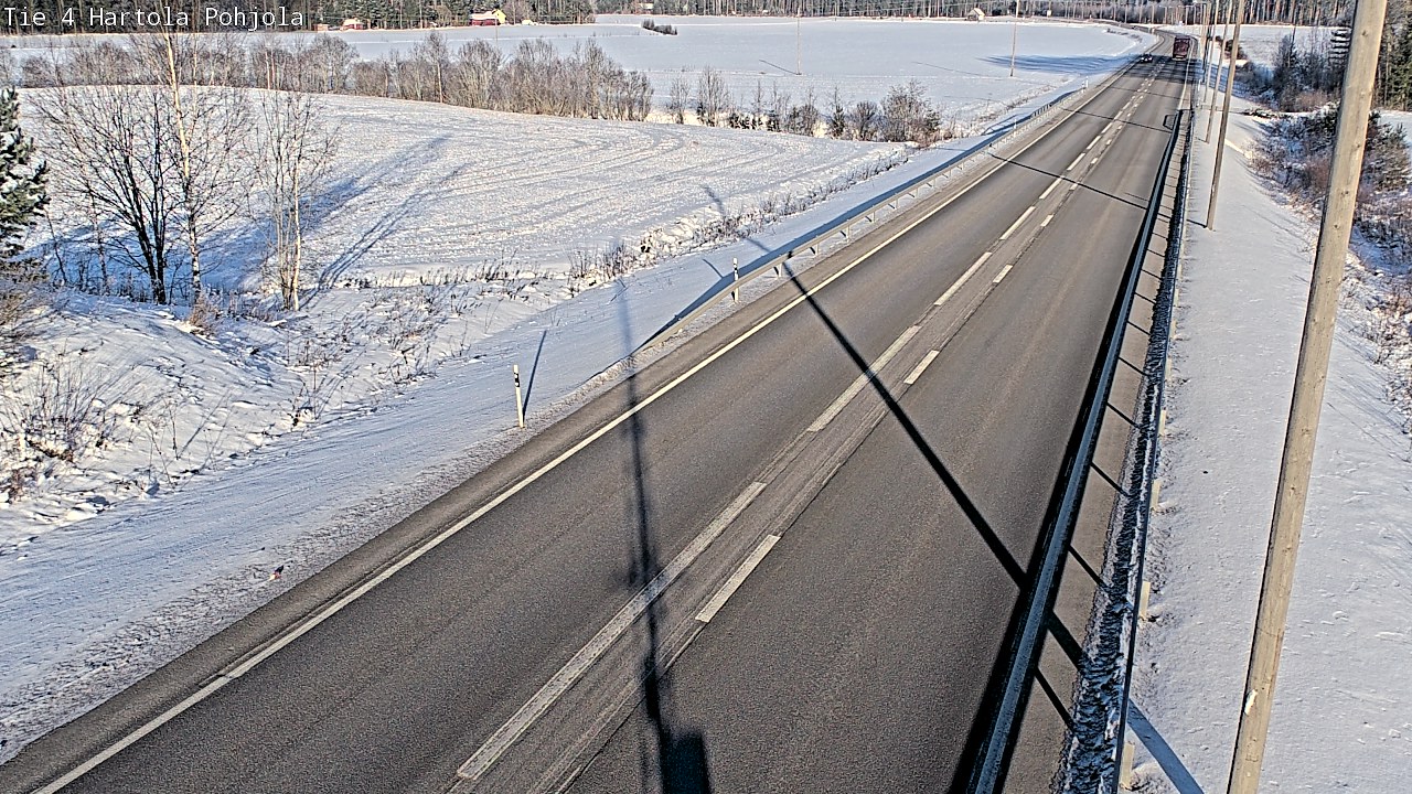 Weather Camera Image Road 4 Hartola, Pohjola, Hartola, Päijät-Häme