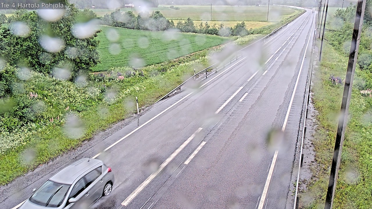Weather Camera Image Väg 4 Hartola, Pohjola, Hartola, Päijät-Häme